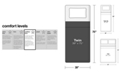 Serta iComfort by CF 1000 10'' Medium Firm Mattress Set- Twin